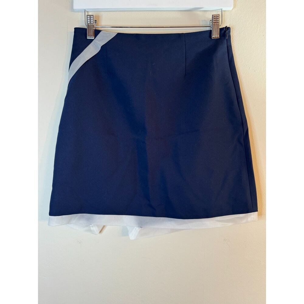 Cop Copine mini skirt, navy blue - made in Portugal size 36 New with tags - Picture 2 of 9